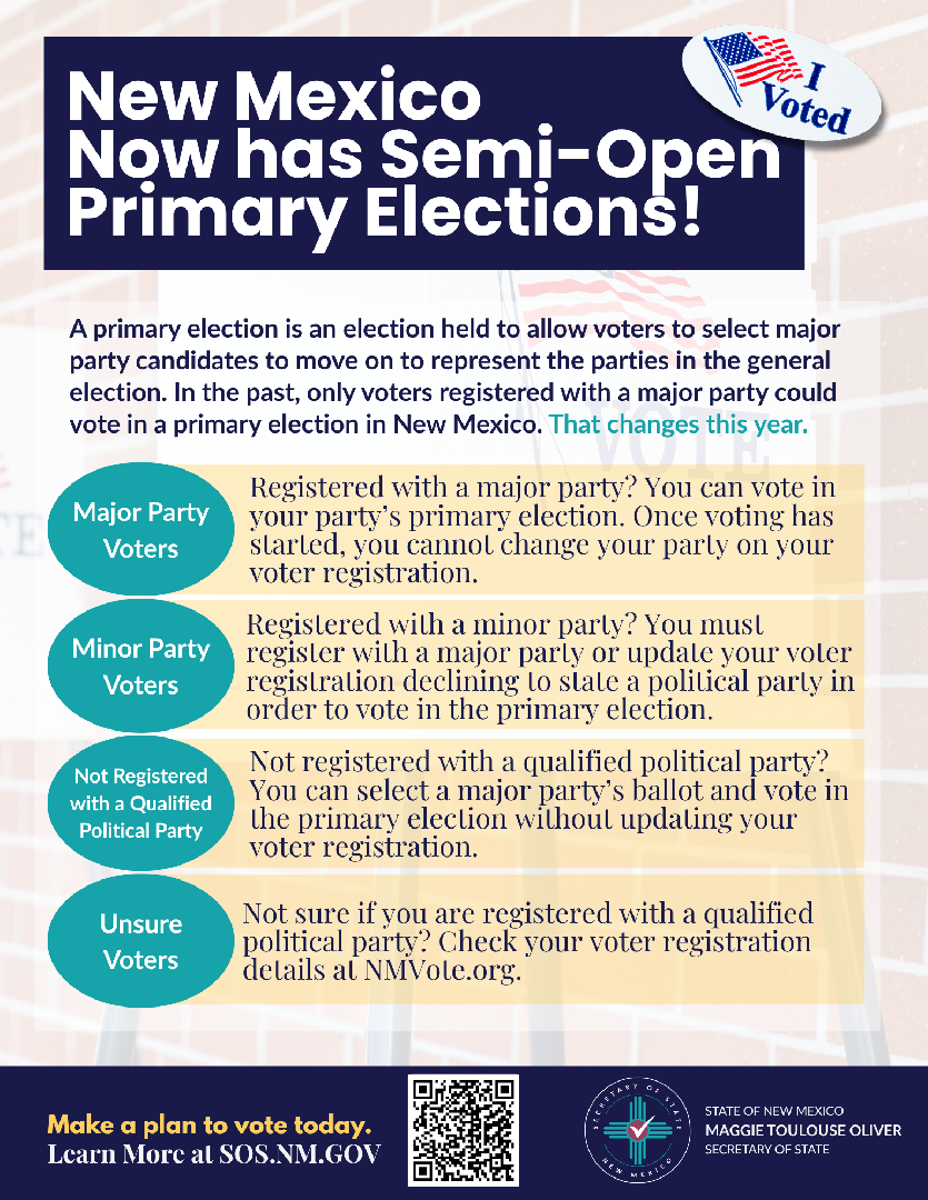 new maxico semi election flyer
